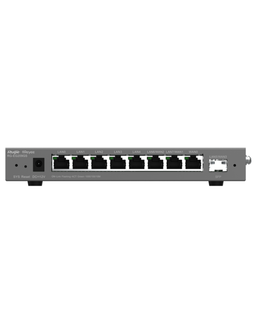 Ruijie Networks RG-EG209GS router Gigabit Ethernet Gris