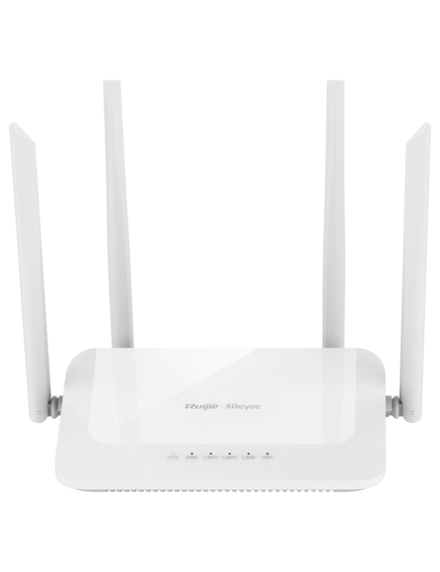 Ruijie Networks RG-EW1200 router inalámbrico Ethernet rápido Doble banda (2,4 GHz / 5 GHz) Blanco