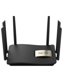 Ruijie Networks RG-EW1200G PRO router inalámbrico Gigabit Ethernet Doble banda (2,4 GHz / 5 GHz) Negro