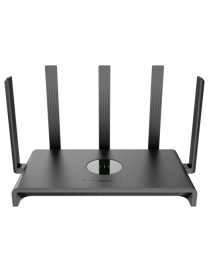 Ruijie Networks RG-EW3000GX PRO router inalámbrico Gigabit Ethernet Doble banda (2,4 GHz / 5 GHz) Negro