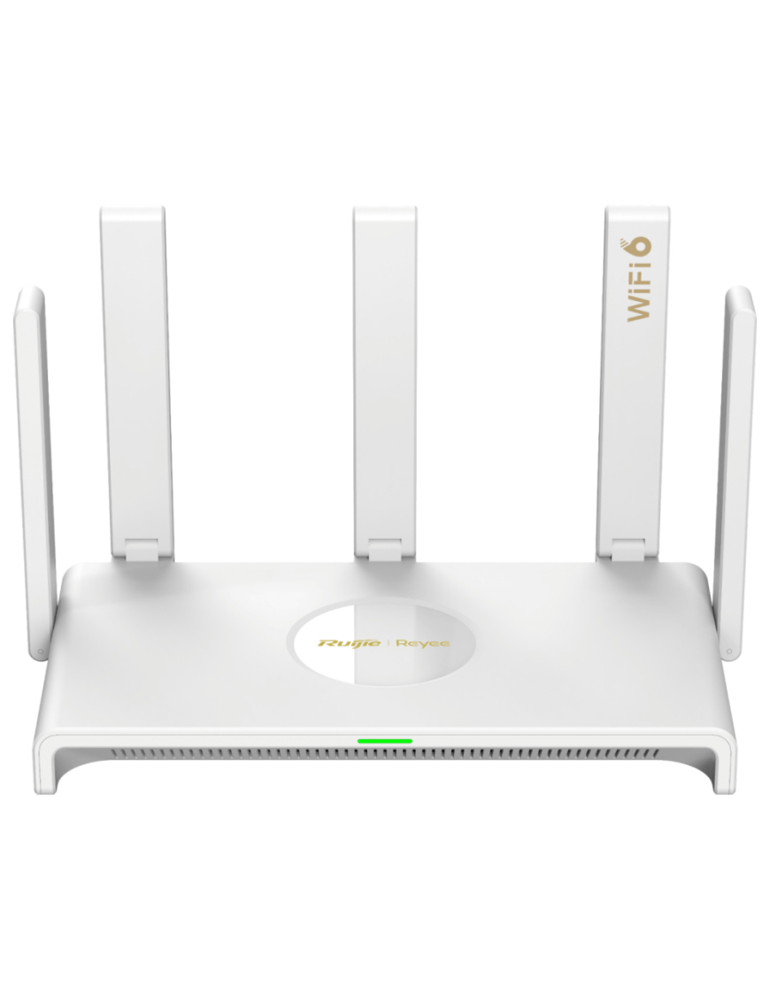 Ruijie Networks RG-EW3000GX router inalámbrico Gigabit Ethernet Doble banda (2,4 GHz / 5 GHz) Blanco