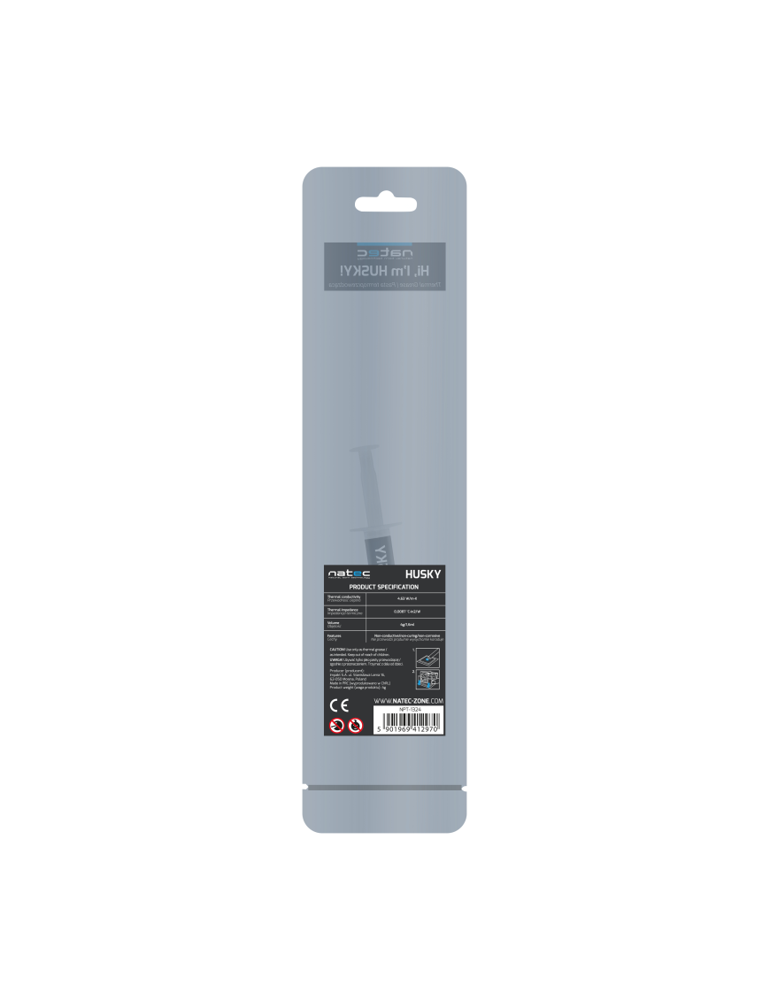 NATEC Husky compuesto disipador de calor 4,63 W/m·K 4 g