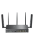 TP-Link Omada ER706W-4G router inalámbrico Gigabit Ethernet Doble banda (2,4 GHz / 5 GHz) Negro