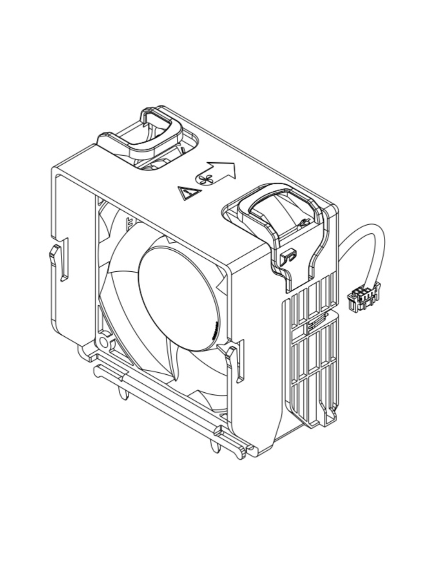 DELL 121-BBBX sistema de refrigeración para ordenador Carcasa del ordenador Ventilador