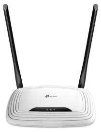 TP-Link TL-WR841N router inalámbrico Ethernet rápido Banda única (2,4 GHz) Negro, Blanco