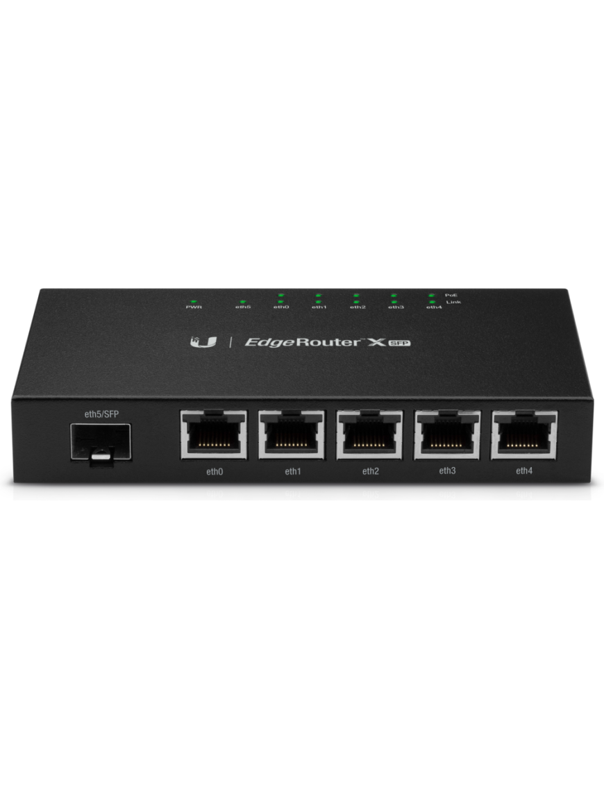 Ubiquiti ER-X-SFP router Negro