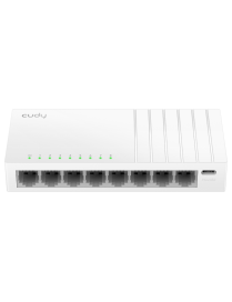 Cudy FS108D switch No administrado Fast Ethernet (10/100) Blanco