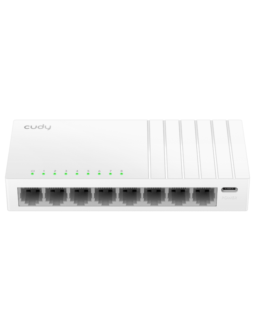Cudy FS108D switch No administrado Fast Ethernet (10/100) Blanco
