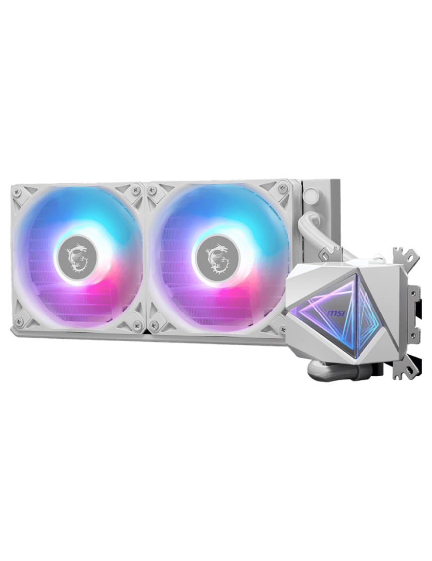 MSI MAG Coreliquid I240 Procesador Sistema de refrigeración líquida todo en uno 12 cm Blanco 1 pieza(s)