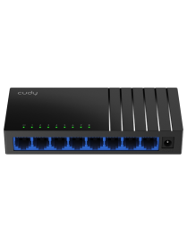 Cudy GS108D switch No administrado Gigabit Ethernet (10/100/1000) Negro