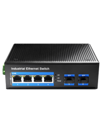 Cudy IG1004S2P switch No administrado Gigabit Ethernet (10/100/1000) Energía sobre Ethernet (PoE) Negro