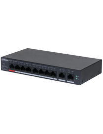 Dahua Technology DH-CS4010-8GT-110 switch Gestionado L2 Gigabit Ethernet (10/100/1000) Energía sobre Ethernet (PoE) Negro