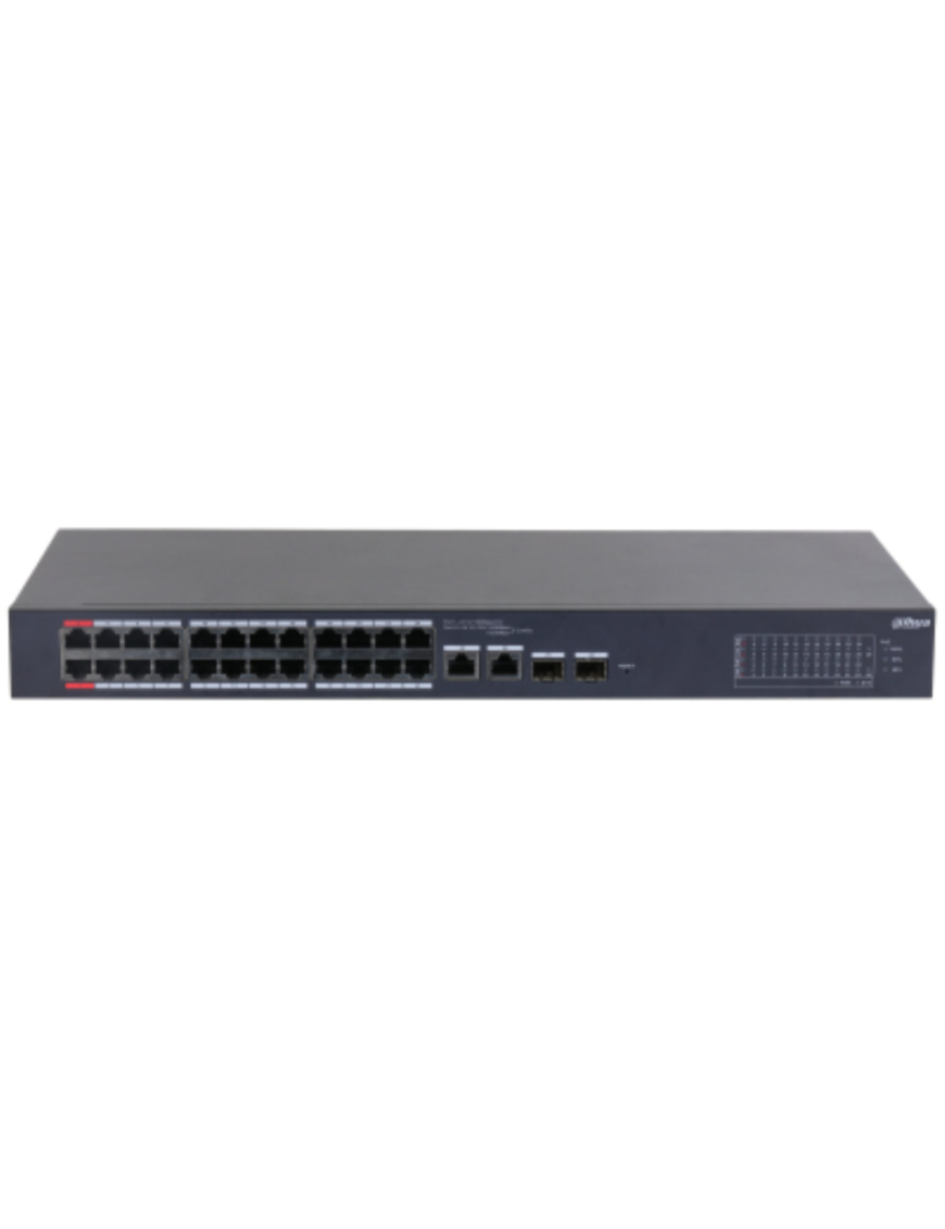 Dahua Technology DH-CS4226-24ET-240 switch Gestionado L2 Gigabit Ethernet (10/100/1000) Energía sobre Ethernet (PoE) Negro
