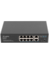 Lanberg RSFE-8P-2GE-120 switch No administrado Gigabit Ethernet (10/100/1000) Energía sobre Ethernet (PoE) 1U Negro