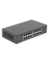 Lanberg RSGE-16 switch No administrado Gigabit Ethernet (10/100/1000) 1U Negro