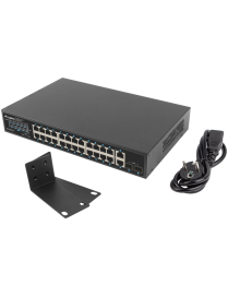 Lanberg RSGE-24P-2GE-2S-250 switch No administrado