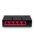 Mercusys MS105G switch No administrado Gigabit Ethernet (10/100/1000) Negro