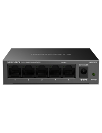 Mercusys MS105GS switch No administrado Gigabit Ethernet (10/100/1000) Negro