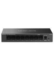 Mercusys MS108GS switch No administrado Gigabit Ethernet (10/100/1000) Negro