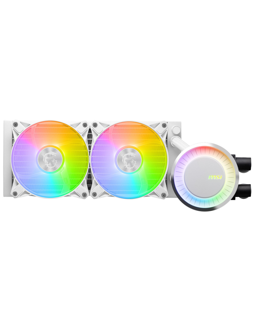 MSI MAG Coreliquid E240 WHITE Placa base, Procesador Sistema de refrigeración líquida todo en uno 12 cm Blanco