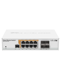 Mikrotik CRS112-8P-4S-IN switch Gigabit Ethernet (10/100/1000) Energía sobre Ethernet (PoE) Blanco