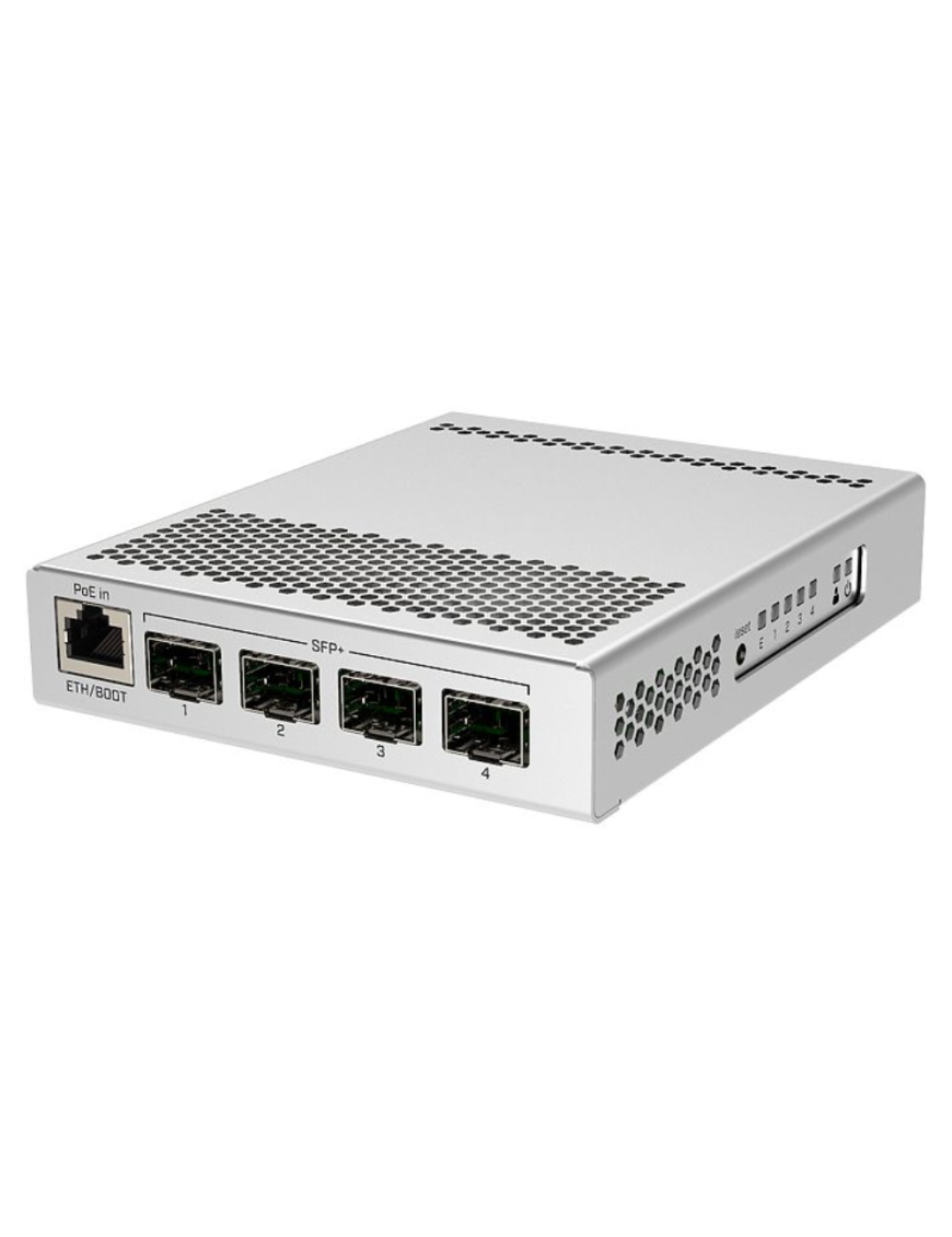 Mikrotik CRS305-1G-4S+IN switch Gestionado Gigabit Ethernet (10/100/1000) Energía sobre Ethernet (PoE) Blanco