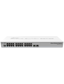 Mikrotik CRS326-24G-2S+RM switch Gestionado L2 Gigabit Ethernet (10/100/1000) Gris