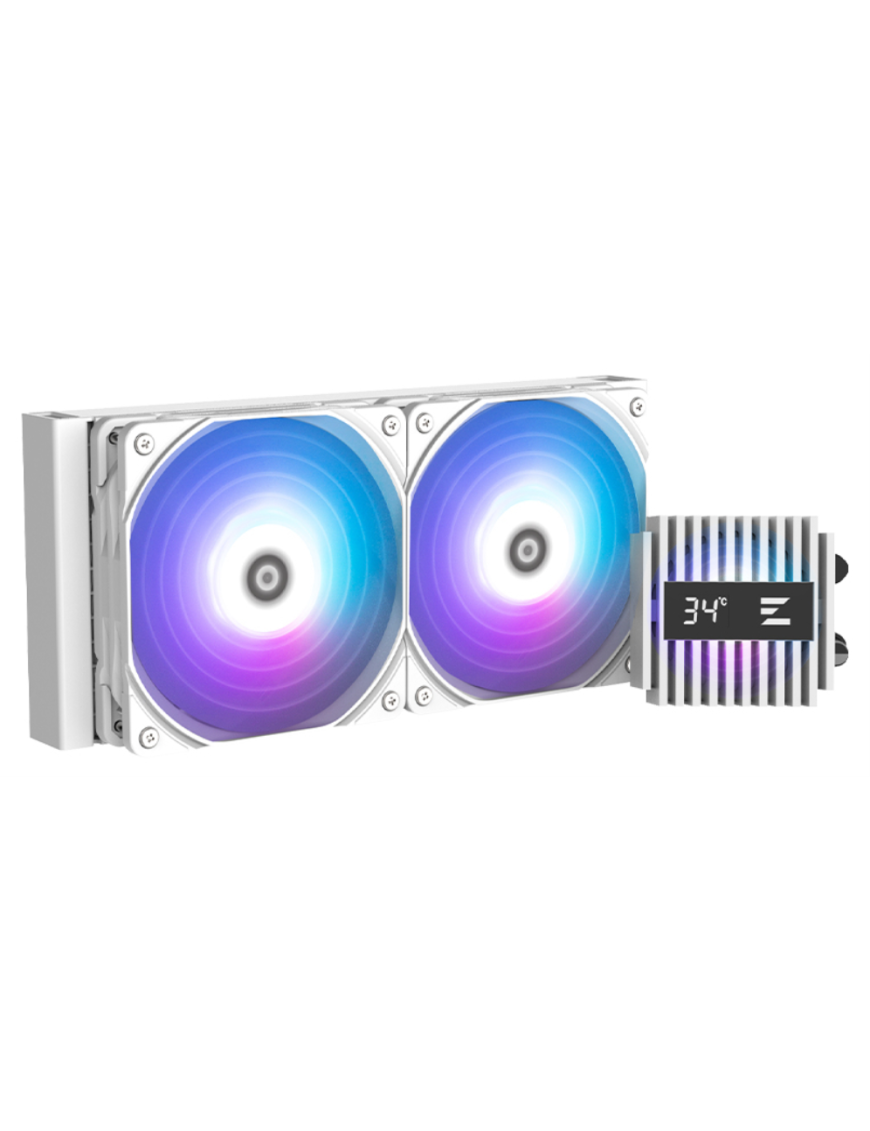 Zalman ALPHA2 A24 WHITE sistema de refrigeración para ordenador Procesador Sistema de refrigeración líquida todo en uno 12 cm