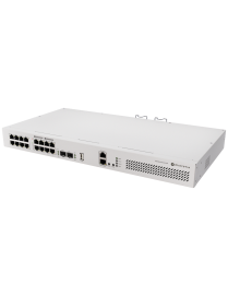 Mikrotik CRS418-8P-8G-2S+RM Cloud Router/Sw L2/L3 Gigabit Ethernet (10/100/1000) Energía sobre Ethernet (PoE) 1U