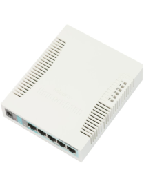 Mikrotik RB260GS Gigabit Ethernet (10/100/1000) Energía sobre Ethernet (PoE) Blanco