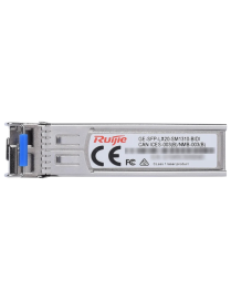 Ruijie Networks GE-SFP-LX20-SM1310-BIDI red modulo transceptor Fibra óptica 1000 Mbit/s