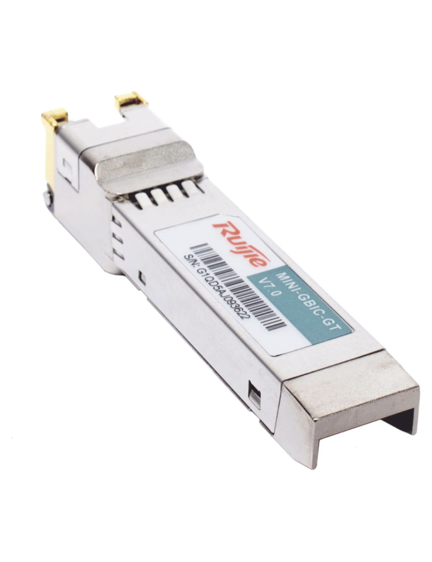 Ruijie Networks MINI-GBIC-GT red modulo transceptor Fibra óptica 1000 Mbit/s SFP/GBIC