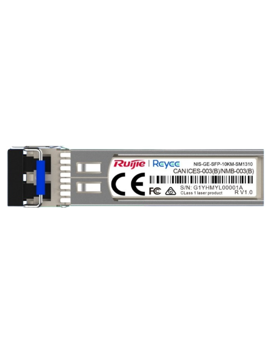 Ruijie Networks NIS-GE-SFP-10KM-SM1310 red modulo transceptor Fibra óptica 1000 Mbit/s 1310 nm