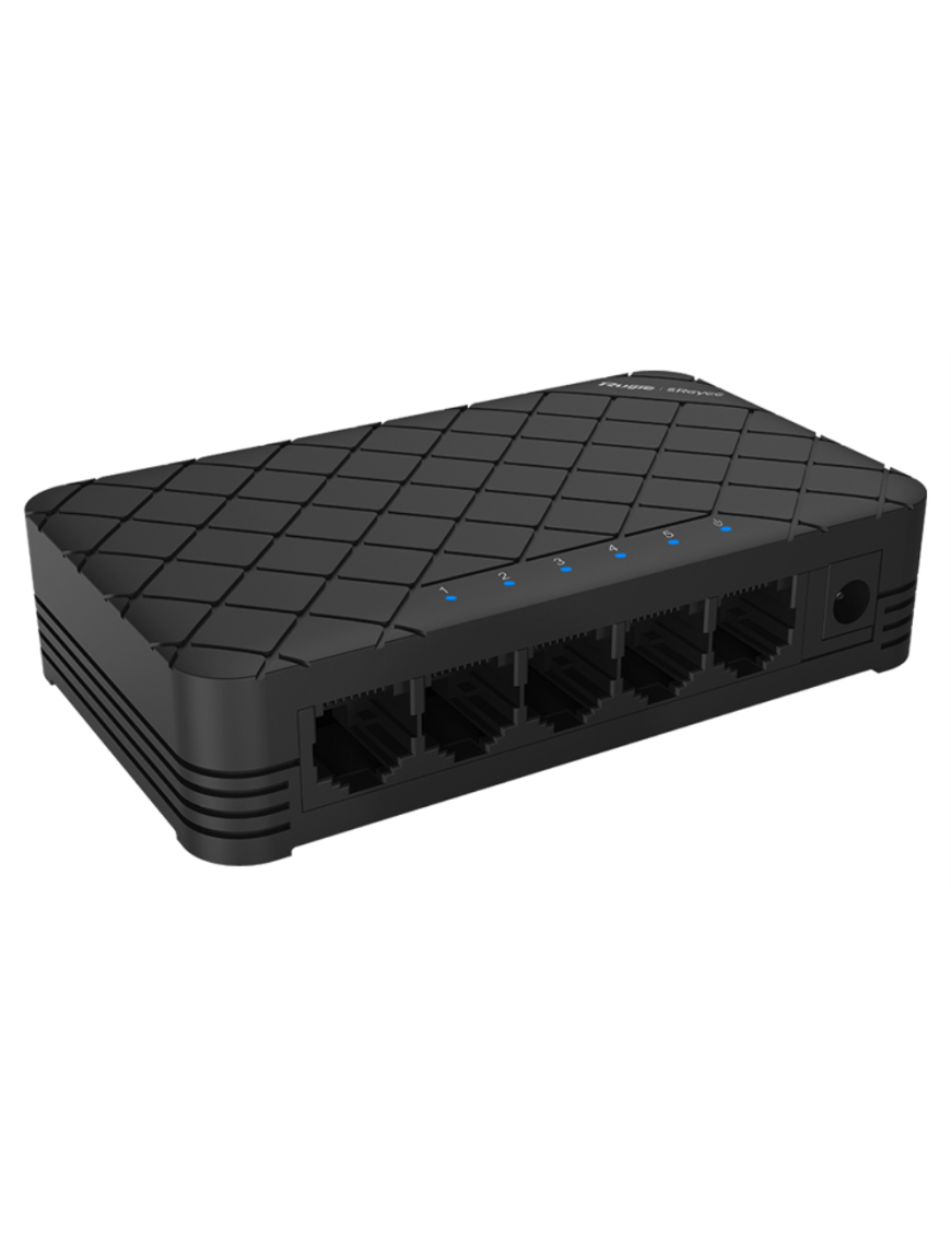 Ruijie Networks RG-ES05 switch No administrado Fast Ethernet (10/100) Negro