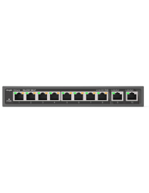 Ruijie Networks RG-ES110D-P switch No administrado Fast Ethernet (10/100) Energía sobre Ethernet (PoE) Negro
