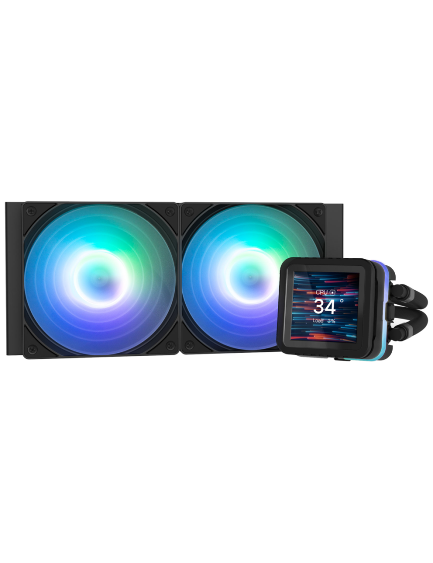 Zalman ALPHA2 DS A24 BLACK sistema de refrigeración para ordenador Procesador Sistema de refrigeración líquida todo en uno 12 cm