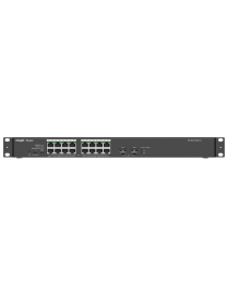 Ruijie Networks RG-ES118GS-P-L switch No administrado L2 Gigabit Ethernet (10/100/1000) Energía sobre Ethernet (PoE) Negro