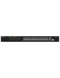 Ruijie Networks RG-ES126FGS-P switch No administrado L2 Gigabit Ethernet (10/100/1000) Energía sobre Ethernet (PoE) Negro