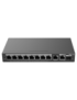 Ruijie Networks RG-ES210GS-P switch Gestionado L2 Gigabit Ethernet (10/100/1000) Energía sobre Ethernet (PoE) Negro