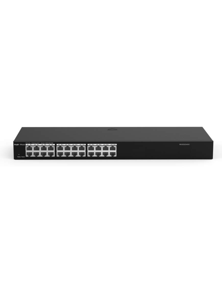 Ruijie Networks RG-ES224GC-V2 switch Gestionado Gigabit Ethernet (10/100/1000) Negro