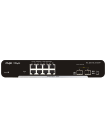 Ruijie Networks RG-NBS3100-8GT2SFP switch Gestionado L2 Gigabit Ethernet (10/100/1000) Negro