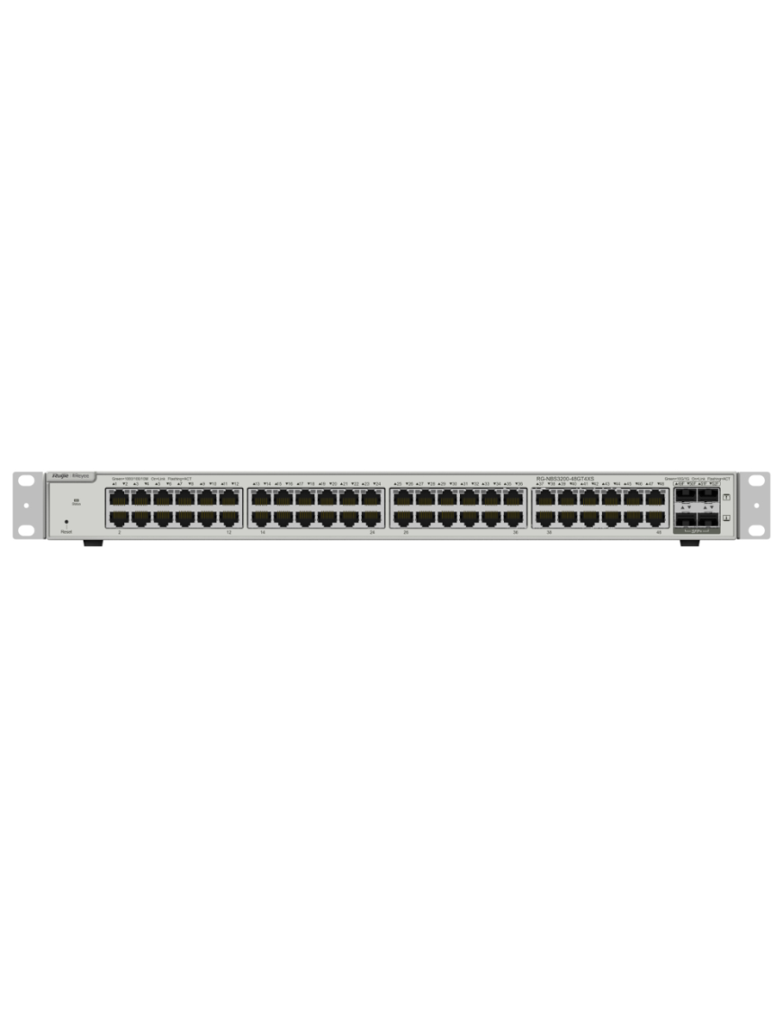 Ruijie Networks RG-NBS3200-48GT4XS switch Gestionado L2 Gigabit Ethernet (10/100/1000) Gris