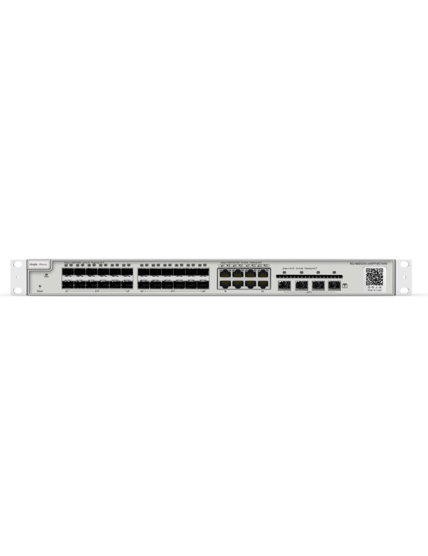 Ruijie Networks RG-NBS5200-24SFP/8GT4XS switch Gestionado L3 Gigabit Ethernet (10/100/1000) Gris
