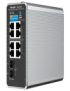 Ruijie Networks RG-NIS2100 Gestionado L2 Gigabit Ethernet (10/100/1000) Energía sobre Ethernet (PoE) Negro, Acero inoxidable