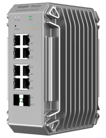 Ruijie Networks RG-NIS3100-8GT2SFP-HP switch Gestionado L2 Gigabit Ethernet (10/100/1000) Energía sobre Ethernet (PoE) Gris