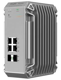 Ruijie Networks RG-NIS3100-8GT4SFP-HP switch Gestionado L2 Gigabit Ethernet (10/100/1000) Energía sobre Ethernet (PoE) Gris