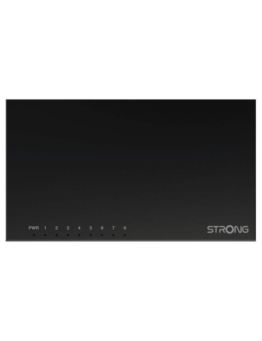 Strong SW8000M switch Gigabit Ethernet (10/100/1000) Negro