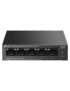 TP-Link LiteWave LS105GP switch No administrado Gigabit Ethernet (10/100/1000) Energía sobre Ethernet (PoE) Negro