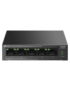 TP-Link LiteWave LS105P No administrado Fast Ethernet (10/100) Energía sobre Ethernet (PoE) Negro
