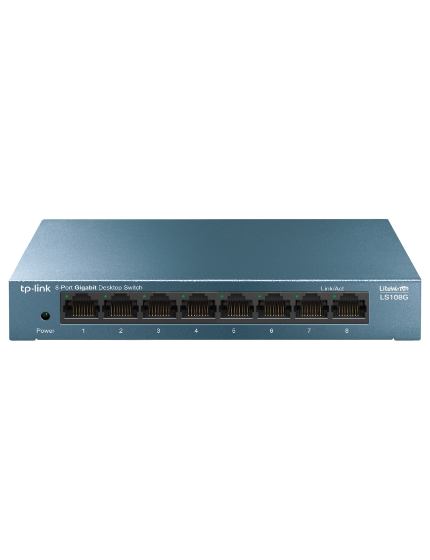 TP-Link LS108G No administrado Gigabit Ethernet (10/100/1000) Azul
